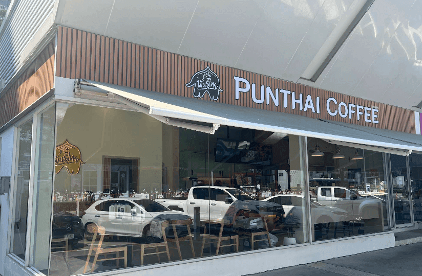 Thai Coffee, Popular Walk branch, Muang Thong Thani.