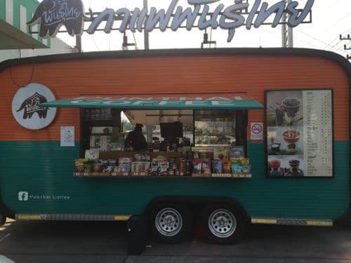 Thai Coffee, Food Trailer Branch, Chitralada.