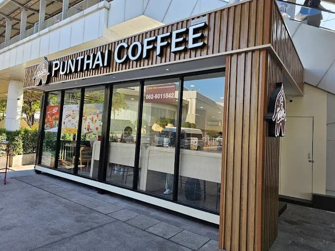 Thai Coffee branch in front of Future Park Rangsit (bus stop)