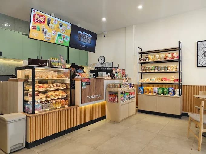 Thai Coffee branch at Prince Suvarnabhumi Hospital.