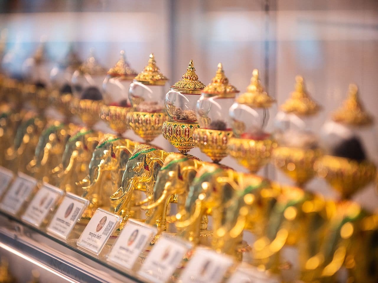 The museum of the relics of the holy thai monks