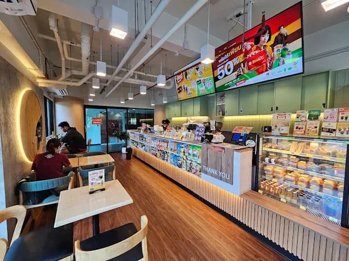 Thai Coffee Branch, Dormitory A, Mahidol University, Salaya.