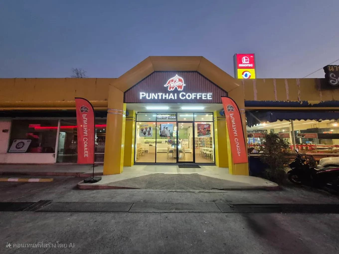 Thai Coffee, Susco Ayutthaya Branch, KM 63.