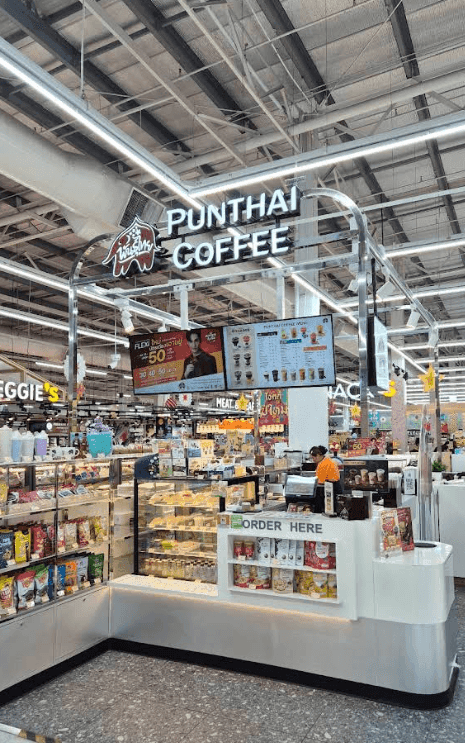 กาแฟพันธุ์ไทย สาขา โลตัส พัฒนาการ